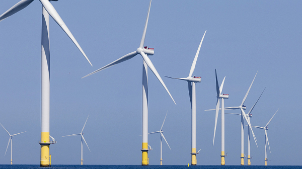25 % от електричеството в Европа за последното денонощие е от вятърна енергия