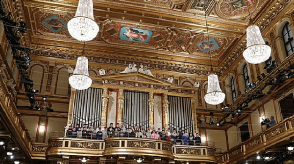 В 12:15ч. започва Новогодишният концерт на Виенската филхармония