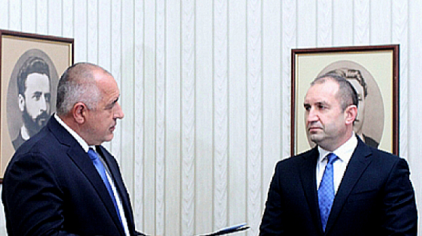 Борисов с мили очи към Радев: Този президент е спечелил изборите. Ние трябва да се отнасяме с уважение