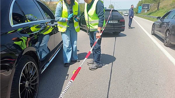 Стрелба при пътен конфликт край Хасково