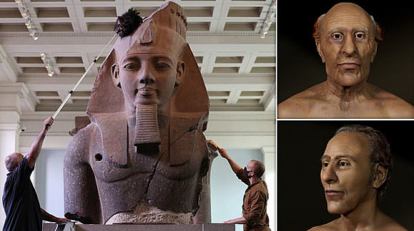Специалисти реконструираха лицето на Рамзес II