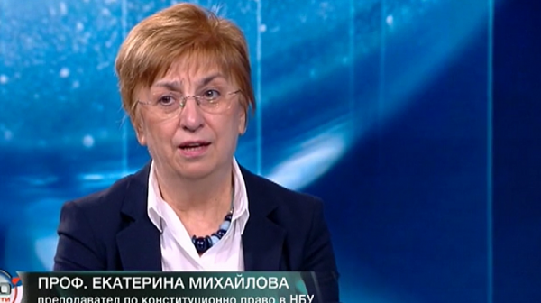 Проф. Екатерина Михайлова: Тънките сметки и през игри с избирателните закони обикновено се връщат в обратна посока