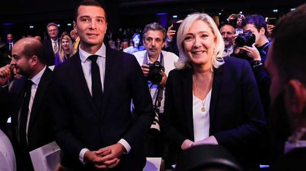 Френската крайна десница може да има рекордно висок резултат на предстоящите избори за ЕП