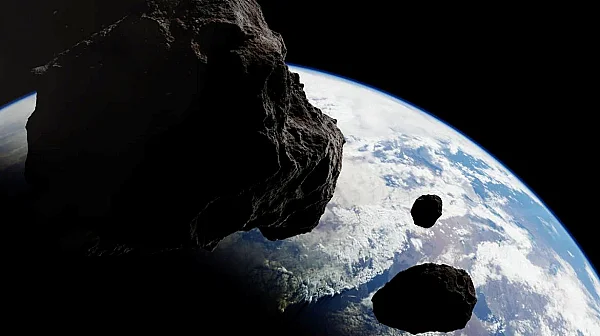 Космически кораб умишлено се разбива в астероид