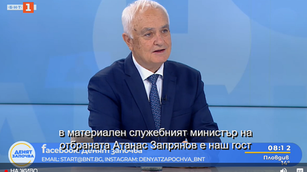 Министър Запрянов увери: Осемте самолета Ф-16 ще ги получим догодина