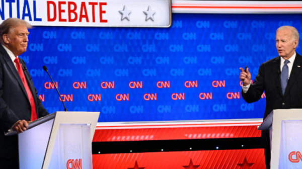 Телевизионният дебат между Байдън и Тръмп – гледан на живо от 51 млн. зрители
