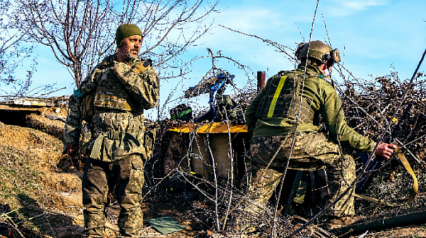 Украинските войски напреднаха с 2 км в района на Бахмут