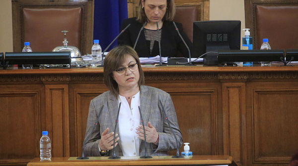Корнелия Нинова: Единствено ние не се отказахме от нито едно свое обещание и ги внесохме  като предложения в парламента