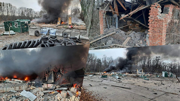 Изгревът на опустошителната война в Украйна  /снимки/