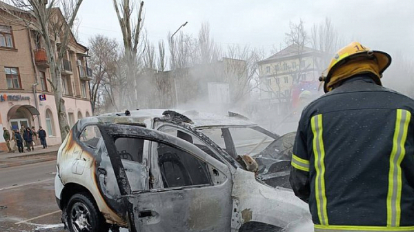 Взрив на кола в Мелитопол