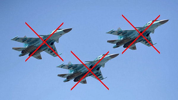 Киев: Русия се кротна в Южна Украйна, след унищожаването на Су-34