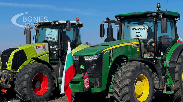 Зърнопроизводителите продължават протестите и след срещата с Радев