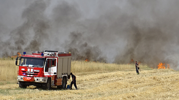 Пожарите в селата Петрово и Голешево са напълно угасени
