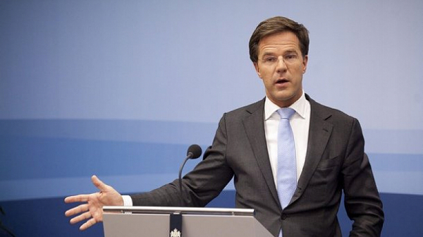 За четвърти път правителство на Рюте положи клетва в Нидерландия