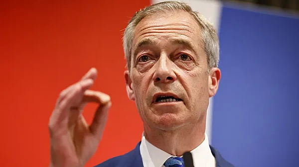 Фараж получил милиони от криптомилиардер преди обрат за изборите през 2024 г.