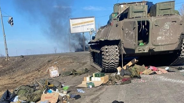 САЩ: Много от руските войници, отстъпващи край Харков, са напуснали Украйна