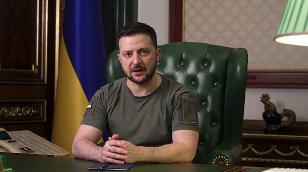 Зеленски: Пролетното контранастъпление на въоръжените сили на Украйна се отлага-няма оръжия и боеприпаси