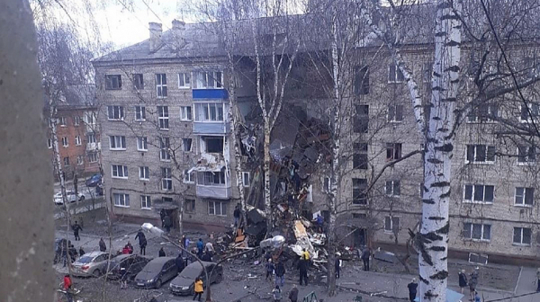 Теч на газ и взрив в жилищна сграда в Русия. Един човек е загинал