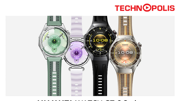 Технополис стартира продажбите на новите Huawei Watch GT 6 Series