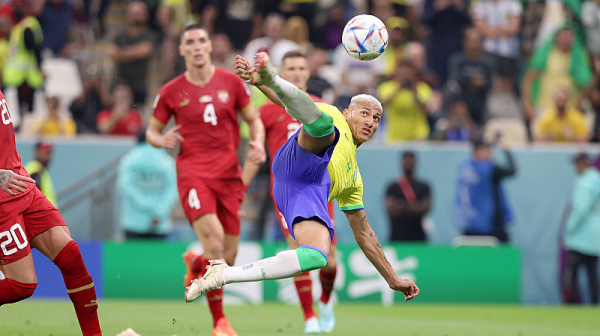 Най-красивият гол в историята на Мондиал - ножицата на бразилеца Ричарлисон
