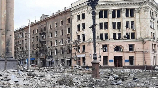На опашката за хуманитарна помощ в Харков: 6 загинали и 15 ранени заради руски обстрел